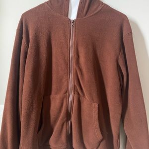 Mens Long Sleeve Zip Up Hoodie